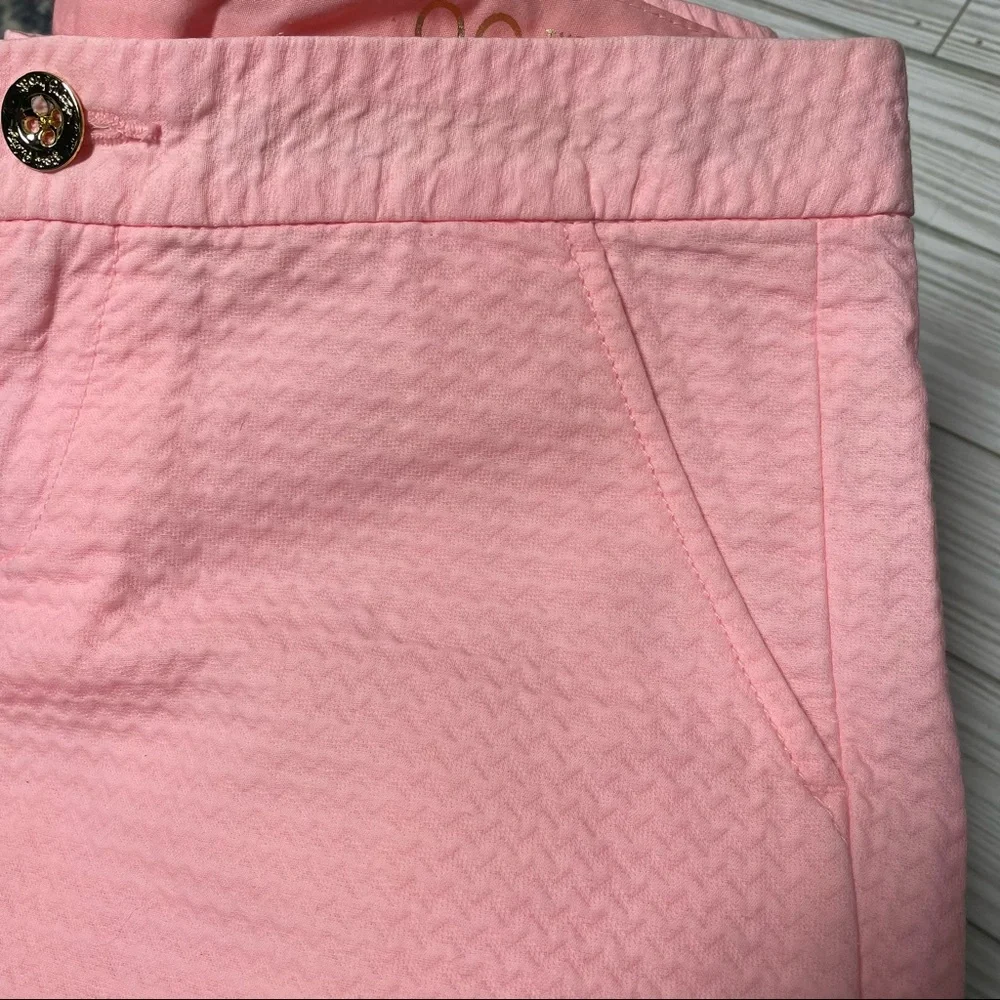 Lilly Pulitzer The Buttercup Shorts coral pink - Picture 10 of 13